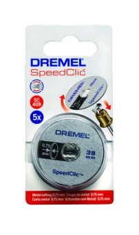 Сменный отрезной круг по металлу 0,75 мм EZ SpeedClic 5 шт (SC409) 2615S409JB купить с доставкой